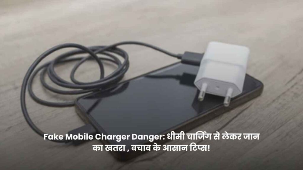 Fake Mobile Charger Danger